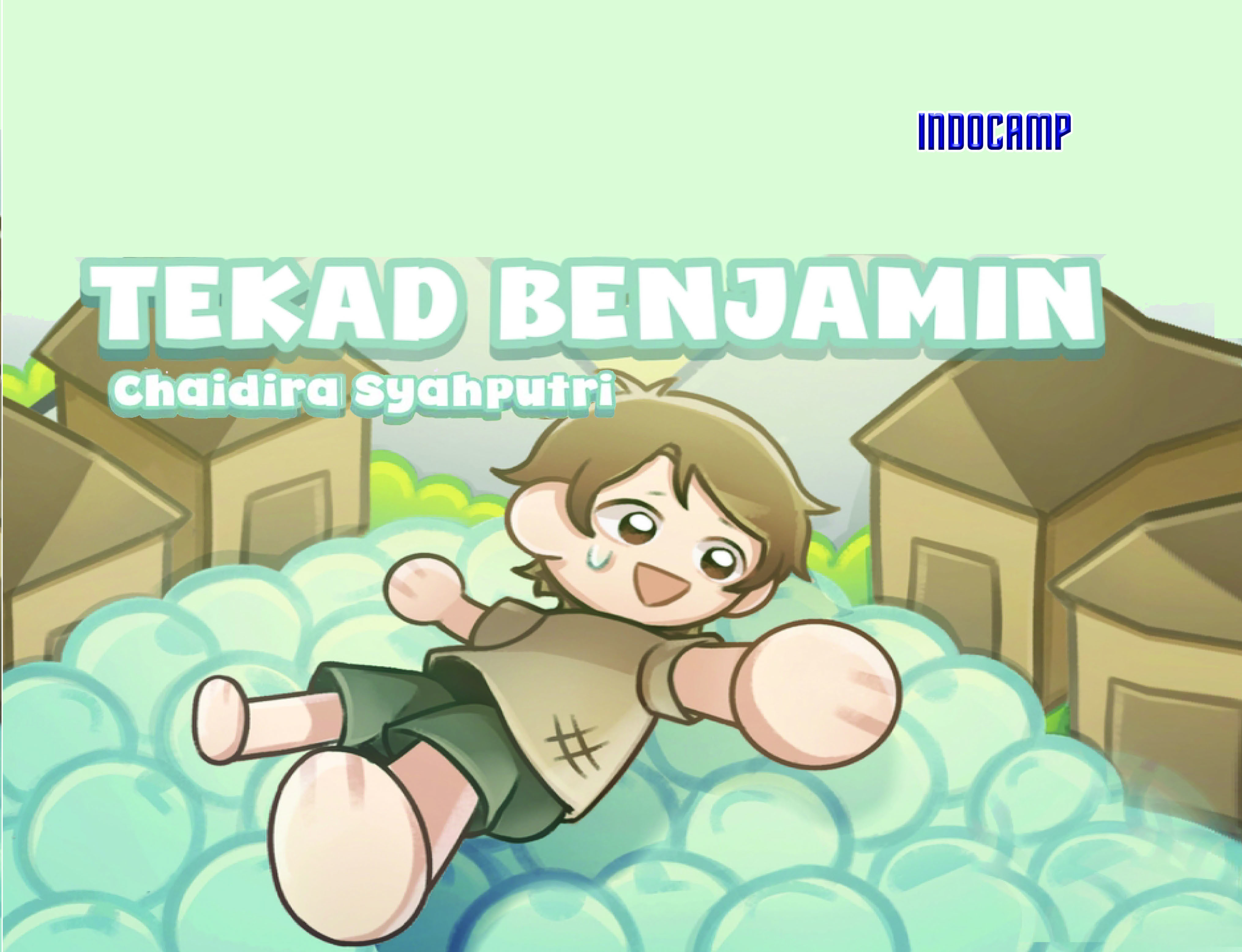 Sampul buku Tekad Benjamin
