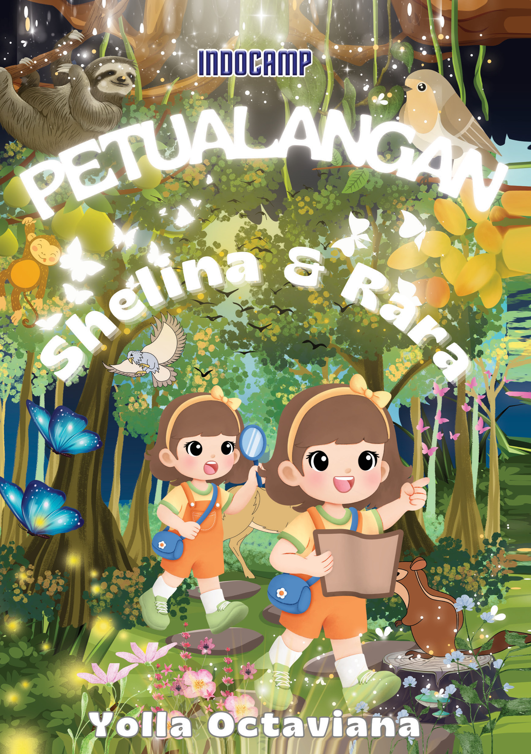 Sampul buku Petualangan Shelina ...