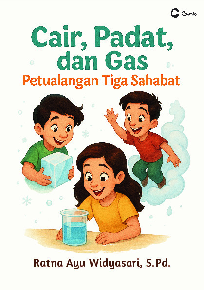 Sampul buku Cair, Padat, dan Gas...